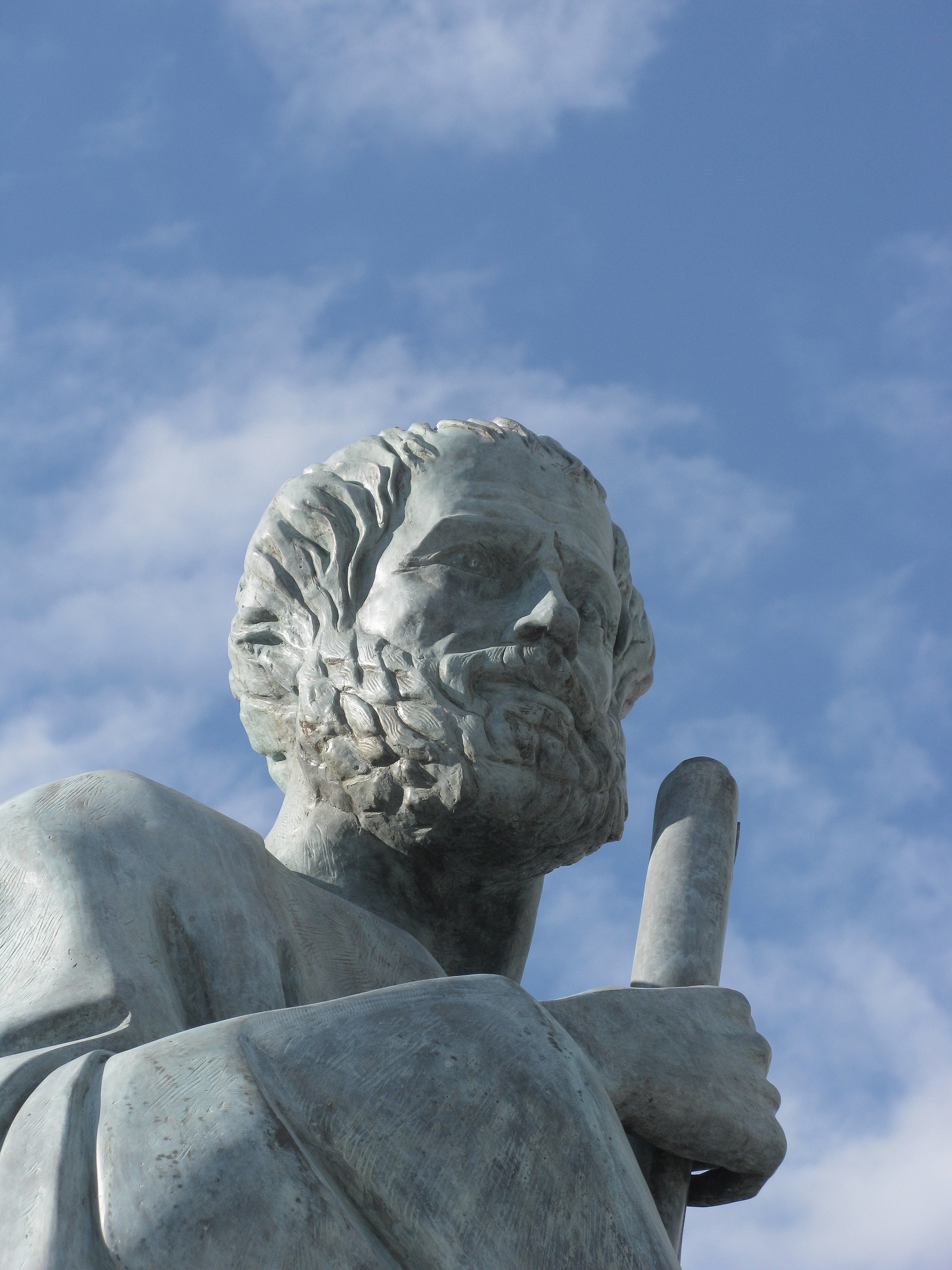 Statue at the Aristotle University of Thessaloniki